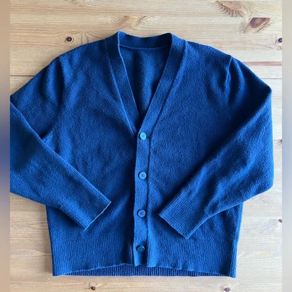 Lot of 2 Lululemon Men’s Merino Wool Blend Cardigans